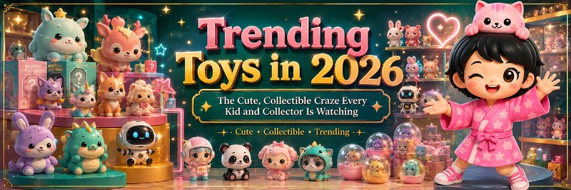 Trending Toys in 2026: The Cute, Collectible Craze Every Kid and Collector Is Watching